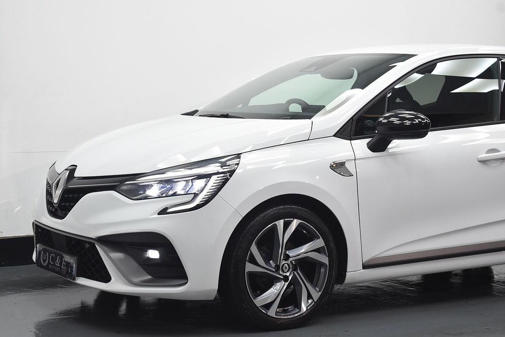 Renault Clio Hatchback WP23KFL White #3