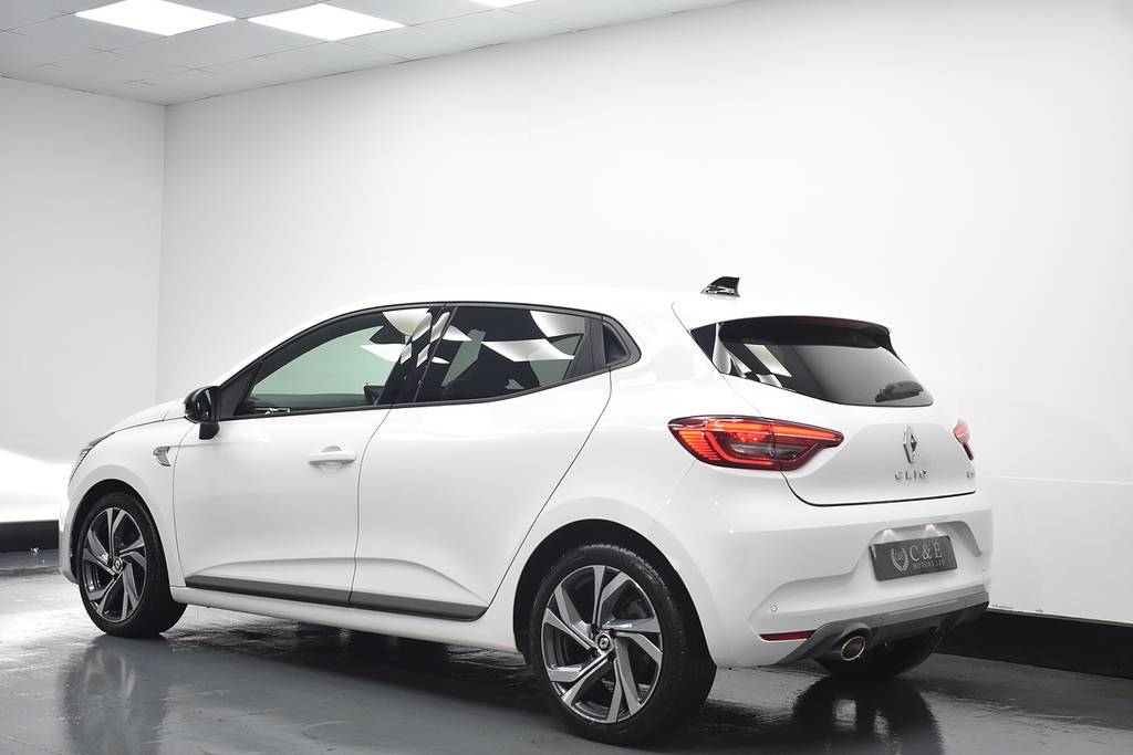 Renault Clio Hatchback WP23KFL White #4