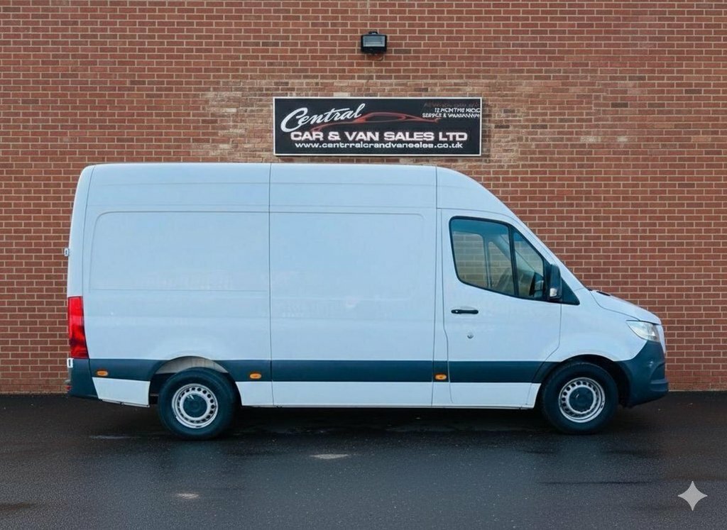 Mercedes-Benz Sprinter 2L Progressive White #4