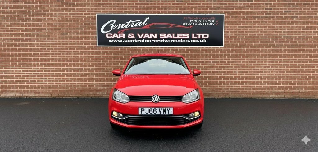 Volkswagen Polo 1L Match PJ66VWY Red #2