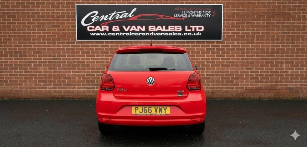 Volkswagen Polo 1L Match PJ66VWY Red #6