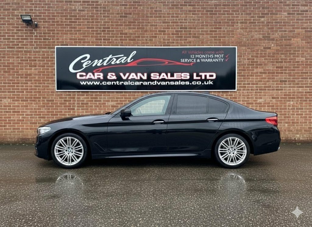 BMW 5 Series 3L M Sport KS17LHA Black #2