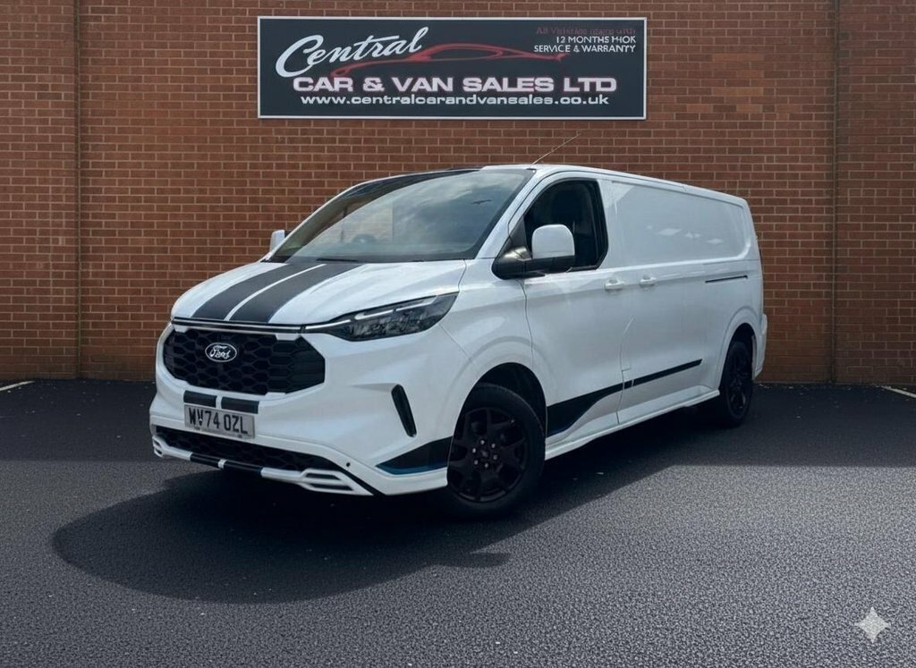 Ford Transit Custom 2L Sport White
