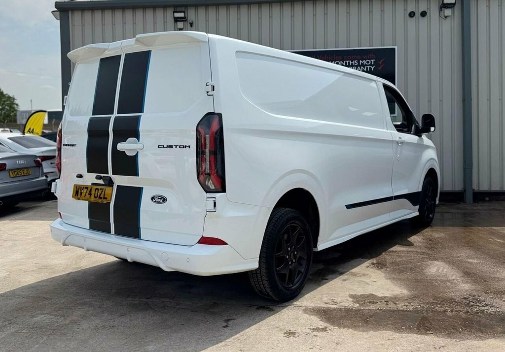 Ford Transit Custom 2L Sport WV74OZL White #5