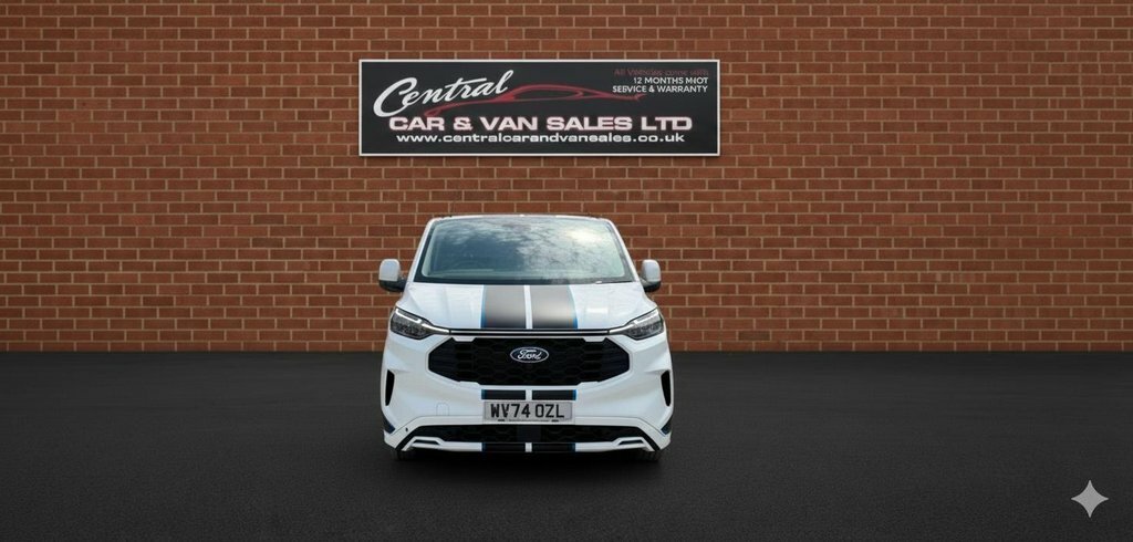 Ford Transit Custom 2L Sport WV74OZL White #4