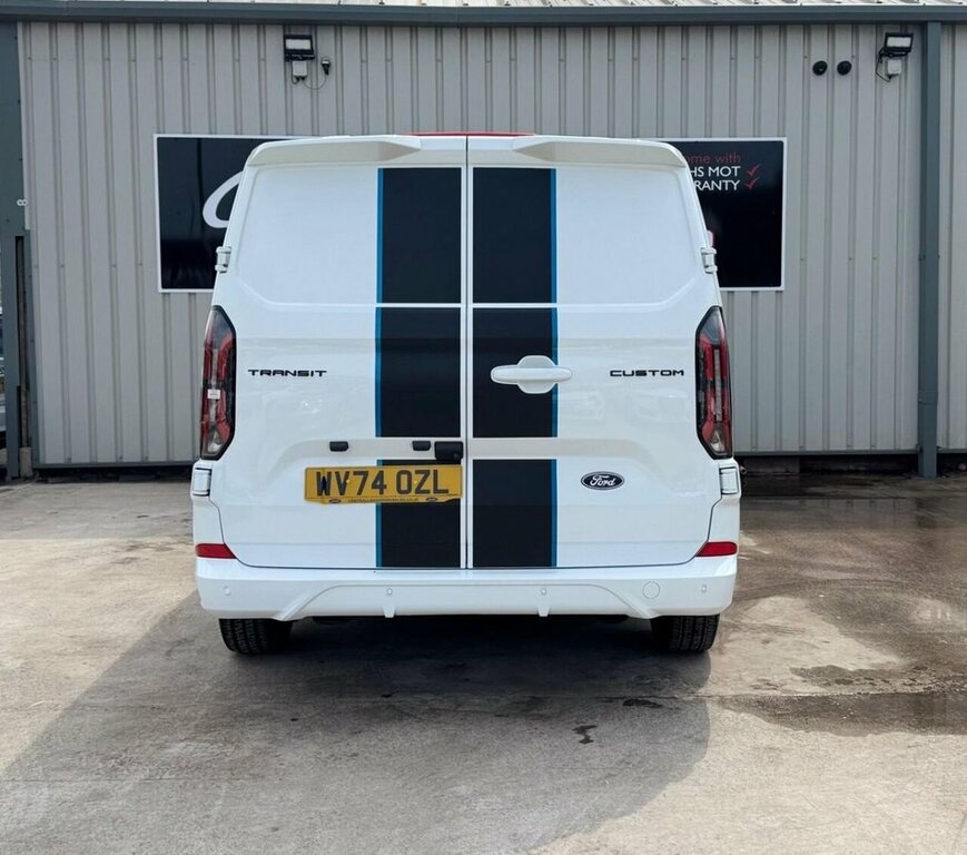 Ford Transit Custom 2L Sport WV74OZL White #6