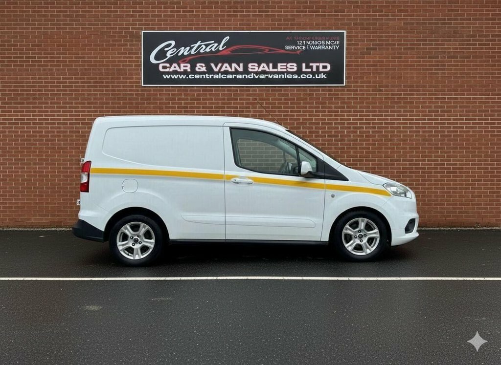 Ford Transit Courier 1L Limited YK69DPJ White #3