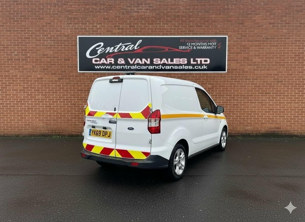 Ford Transit Courier 1L Limited YK69DPJ White #6