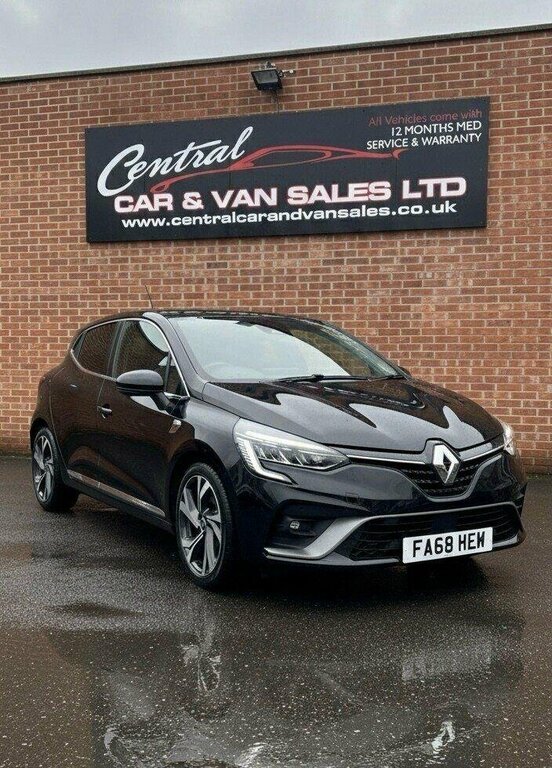 Renault Clio 1L Rs Line EA69MXJ Black #5