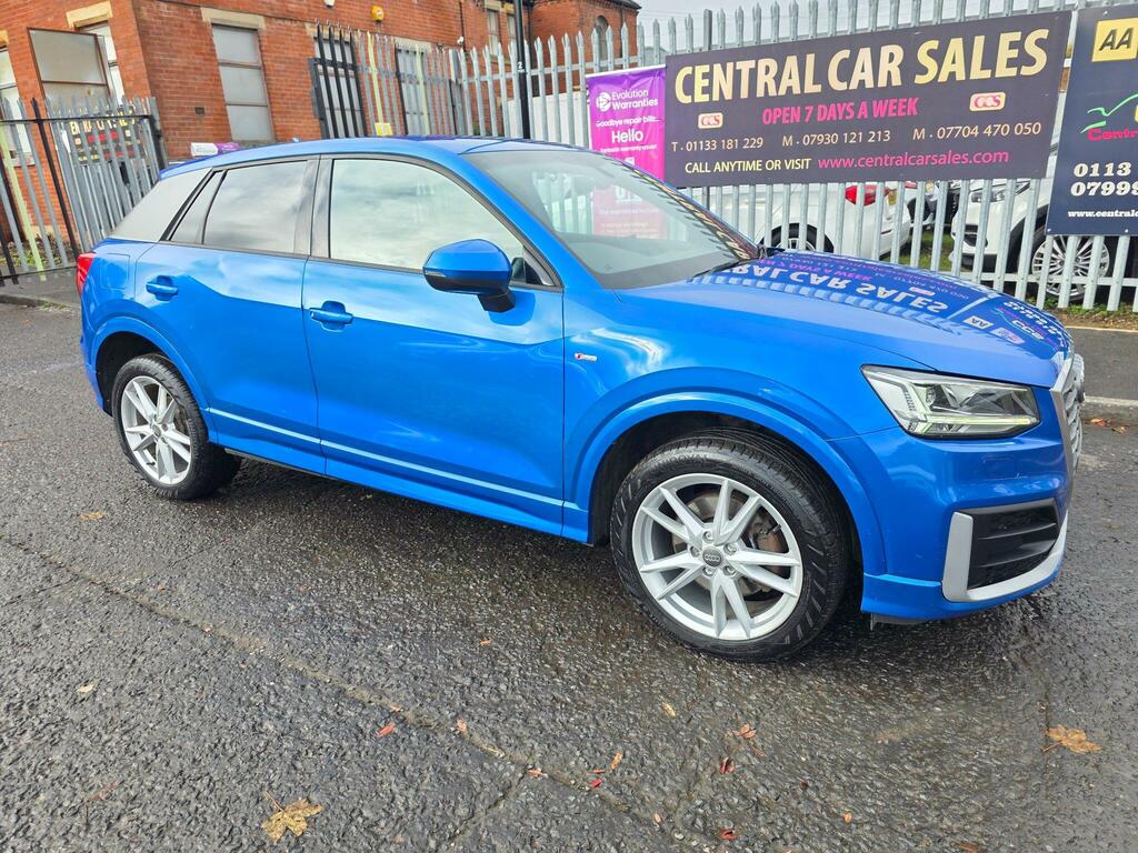Audi Q2 2.0 Tfsi S Line S Tronic Quattro Euro 6 Ss AP67KGX Blue #4