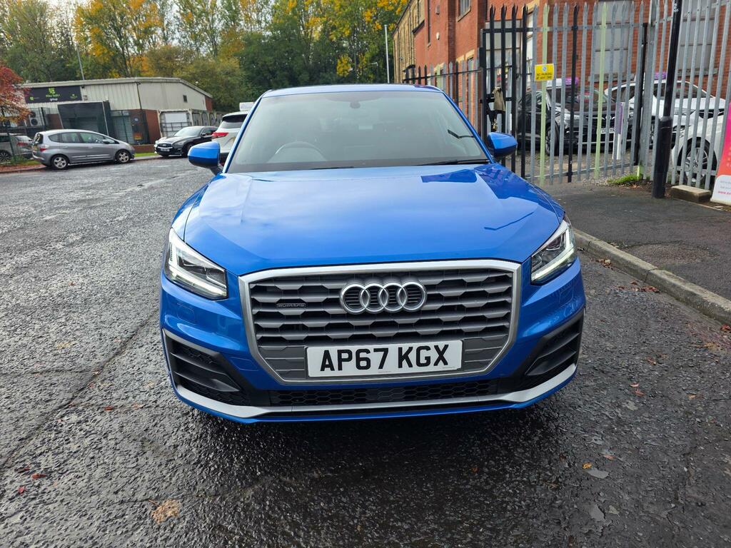 Audi Q2 2.0 Tfsi S Line S Tronic Quattro Euro 6 Ss AP67KGX Blue #3