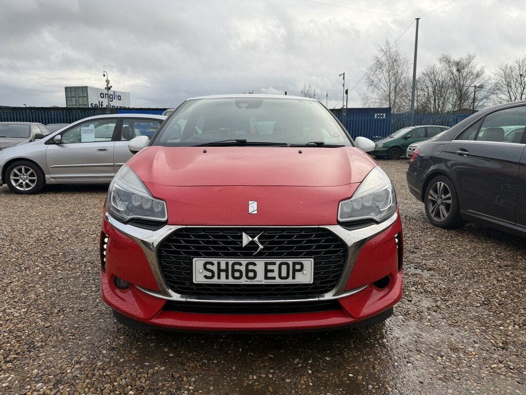 DS DS 3 Hatchback 1.6 Bluehdi Prestige 2016 SH66EOP Red #5