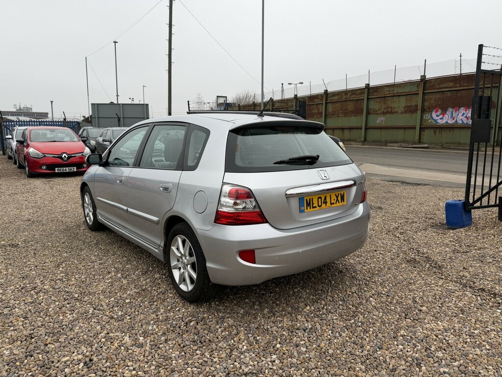 Honda Civic Hatchback 1.6 I-vtec Se Executive 2004 Silver #3