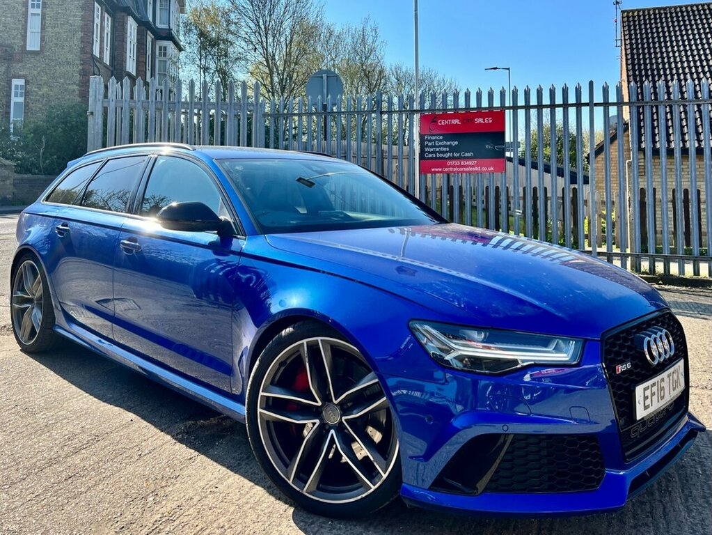 Audi A6 Avant Tfsi V8 Quattro 553 Bhp Blue
