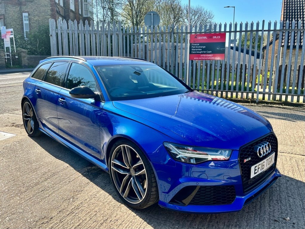 Audi A6 Avant Tfsi V8 Quattro 553 Bhp Blue #5