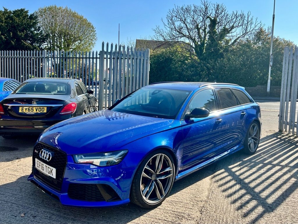 Audi A6 Avant Tfsi V8 Quattro 553 Bhp Blue #3