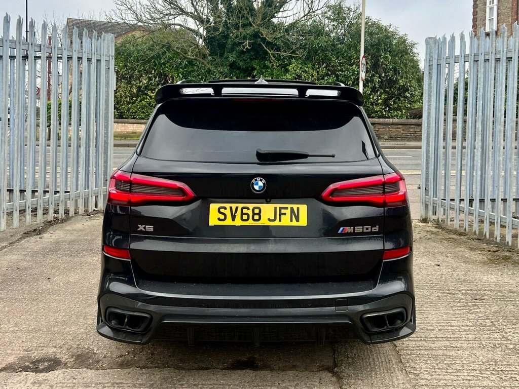 BMW X5 3.0 M50d 395 Bhp SV68JFN Black #6