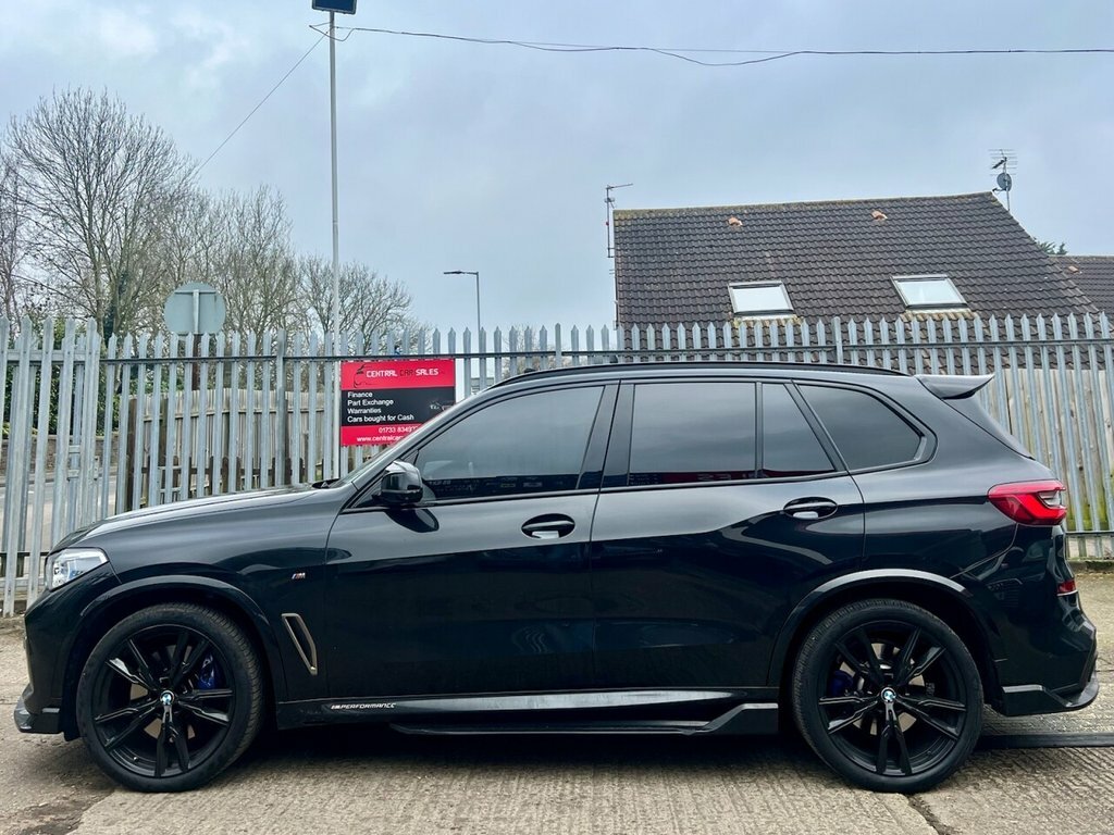 BMW X5 3.0 M50d 395 Bhp SV68JFN Black #4