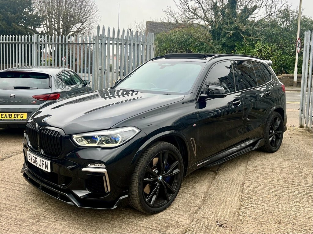 BMW X5 3.0 M50d 395 Bhp SV68JFN Black #3