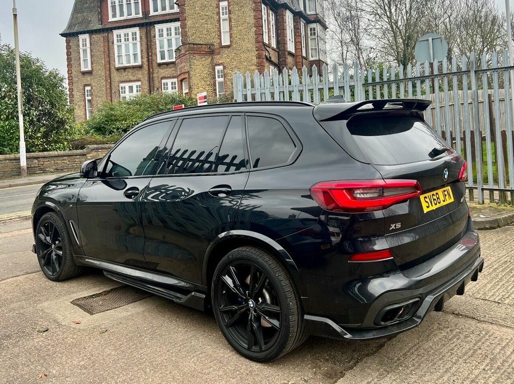 BMW X5 3.0 M50d 395 Bhp SV68JFN Black #5