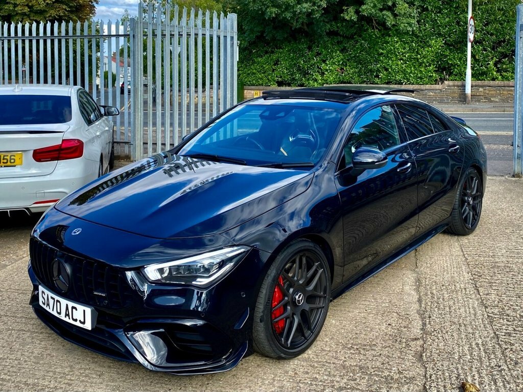 Mercedes-Benz CLA Class 2.0 Amg Cla 45 S 4Maticplus Plus 416 Bhp SA70ACJ Black #3