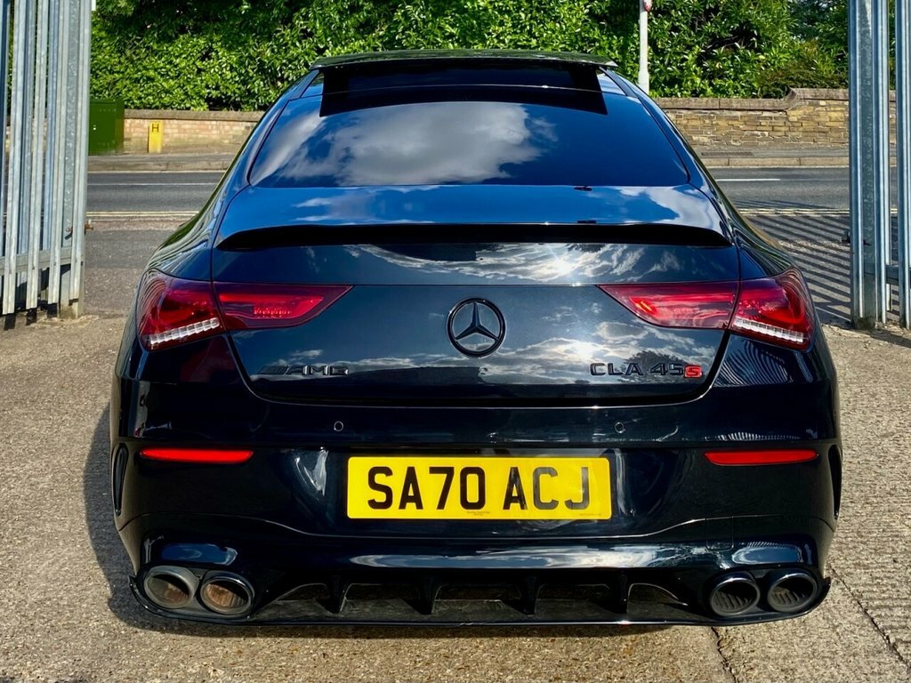 Mercedes-Benz CLA Class 2.0 Amg Cla 45 S 4Maticplus Plus 416 Bhp SA70ACJ Black #6