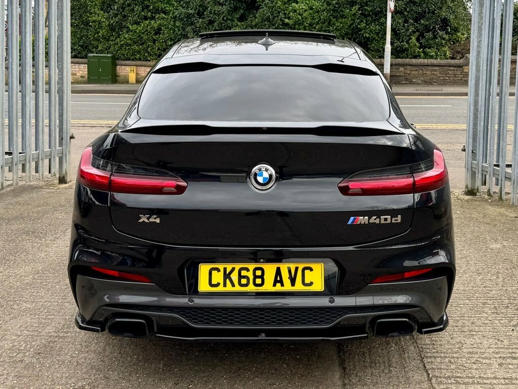 BMW X4 3.0 M40d Suv Xdrive Euro 6 S S CK68AVC Black #6