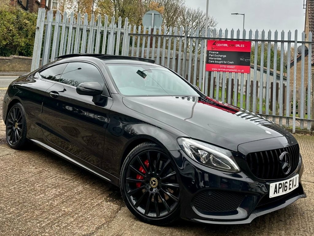Mercedes-Benz C Class 2.1 C250d Amg Line Premium Coupe G-tr AP16EVJ Black