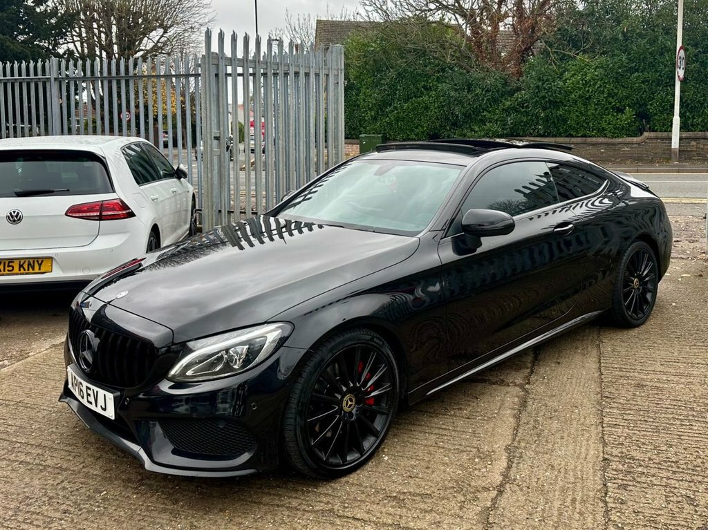 Mercedes-Benz C Class 2.1 C250d Amg Line Premium Coupe G-tr AP16EVJ Black #3