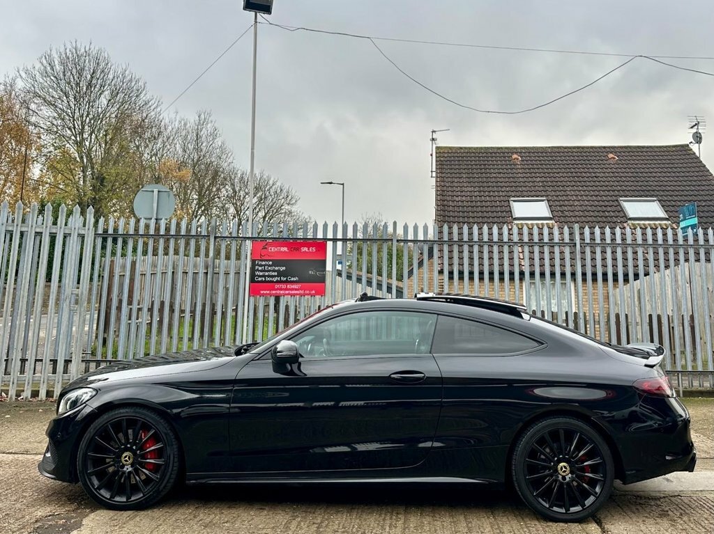 Mercedes-Benz C Class 2.1 C250d Amg Line Premium Coupe G-tr AP16EVJ Black #4