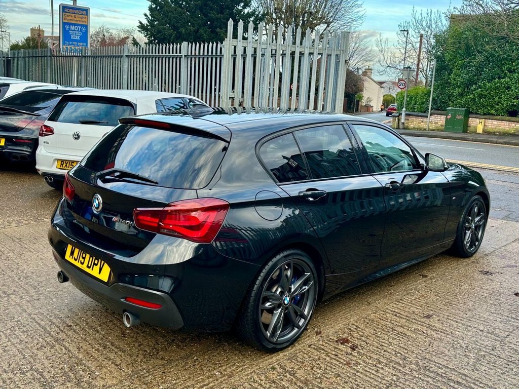 BMW 1 Series 3.0 M140i Gpf Shadow Edition Hatchback MJ19DPV Black #6