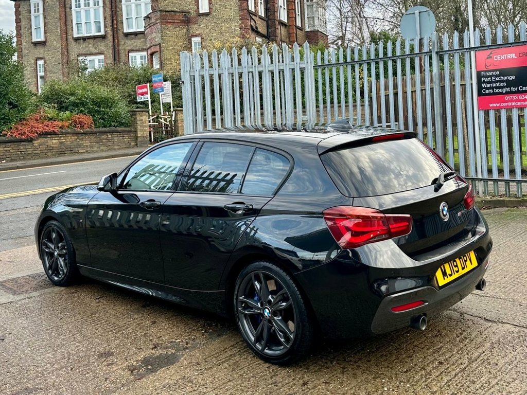 BMW 1 Series 3.0 M140i Gpf Shadow Edition Hatchback MJ19DPV Black #4
