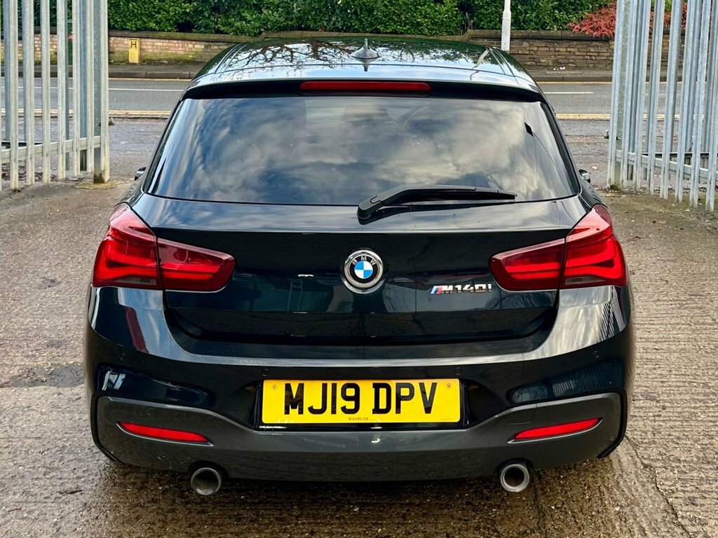 BMW 1 Series 3.0 M140i Gpf Shadow Edition Hatchback MJ19DPV Black #5
