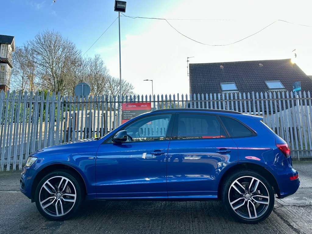 Audi Q5 2.0 Tdi S Line Plus Suv S Tronic Quattr SV16WXL Blue #4