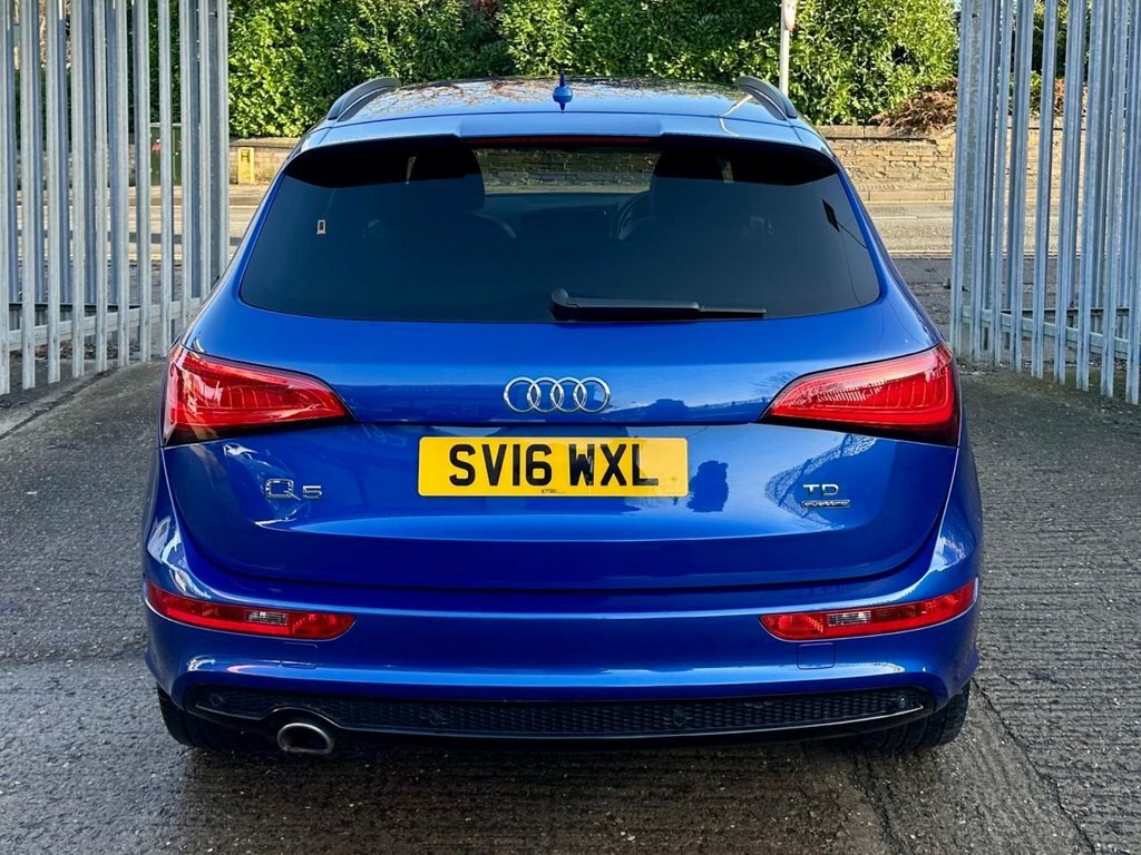 Audi Q5 2.0 Tdi S Line Plus Suv S Tronic Quattr SV16WXL Blue #6