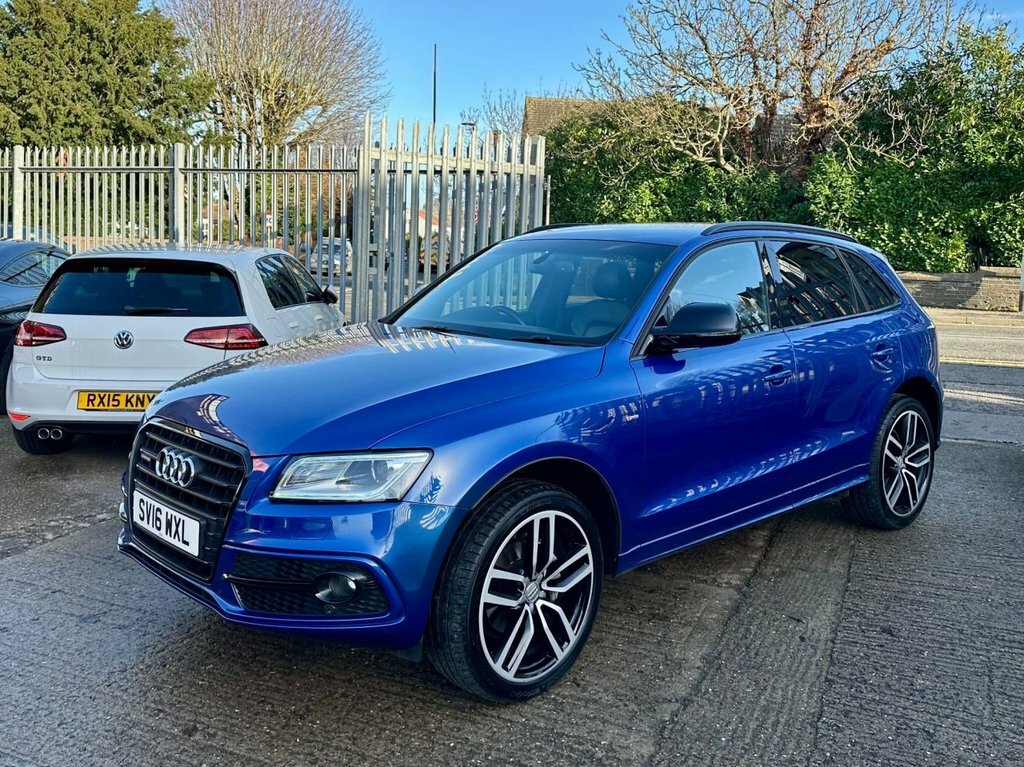 Audi Q5 2.0 Tdi S Line Plus Suv S Tronic Quattr SV16WXL Blue #3