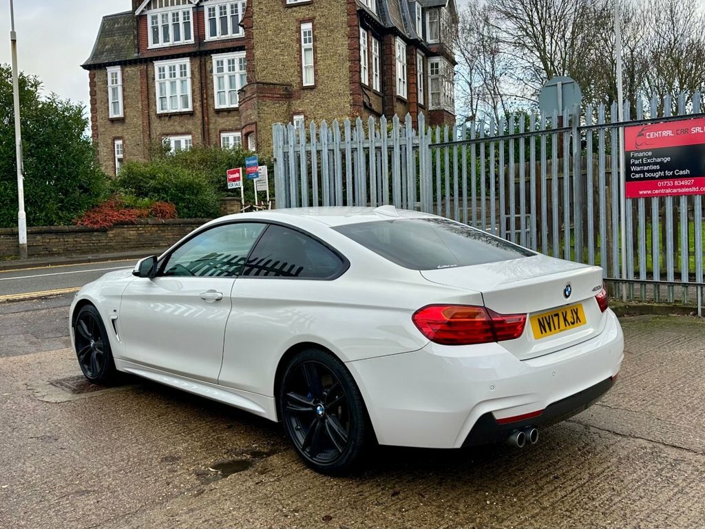 BMW 4 Series Gran Coupe 2.0 420D M Sport Coupe Euro 6 S NV17KJX White #5