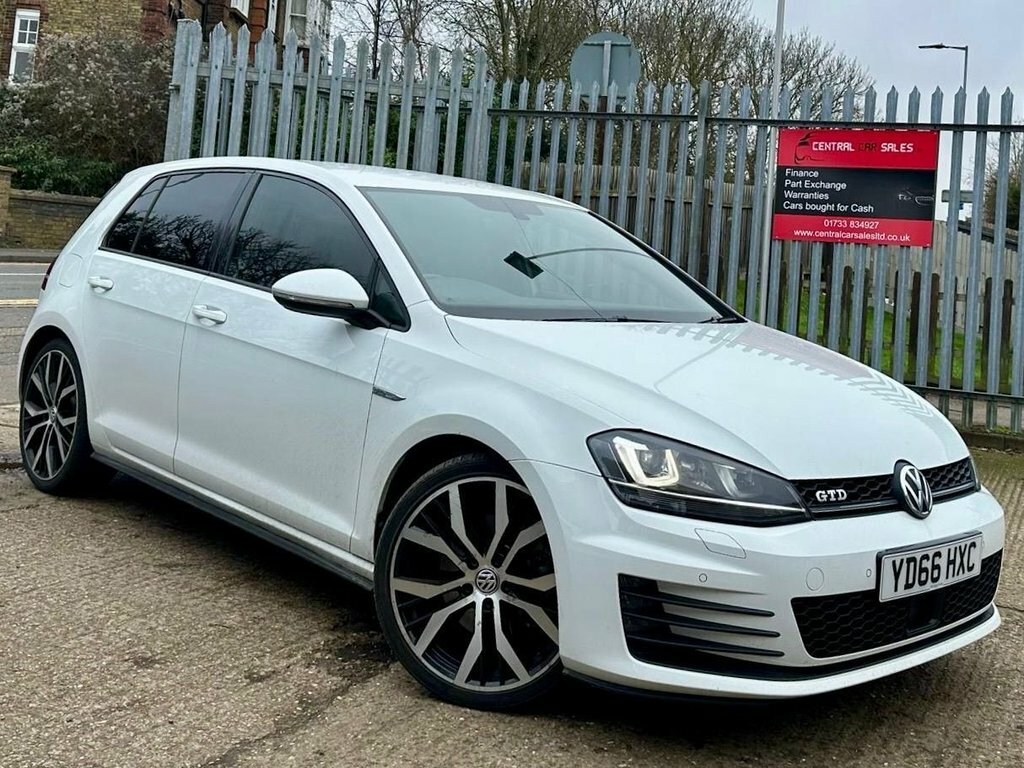 Volkswagen Golf 2.0 Tdi Bluemotion Tech Gtd Hatchback D YD66HXC White