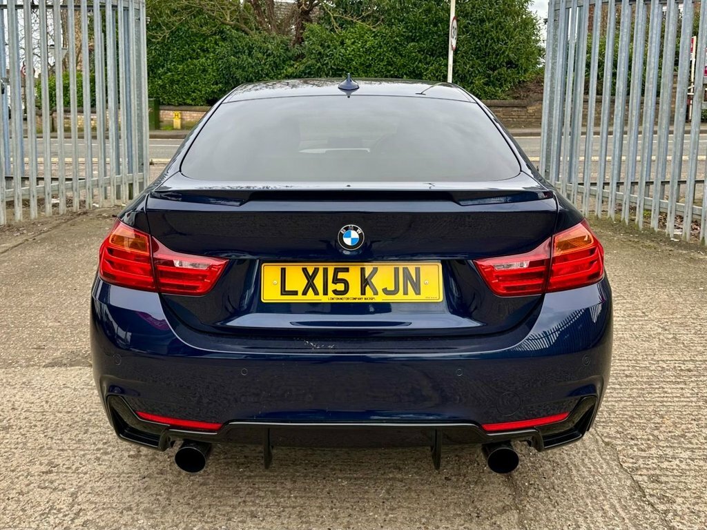 BMW 4 Series Gran Coupe 3.0 430D M Sport Hatchback Euro 6 LX15KJN Blue #6