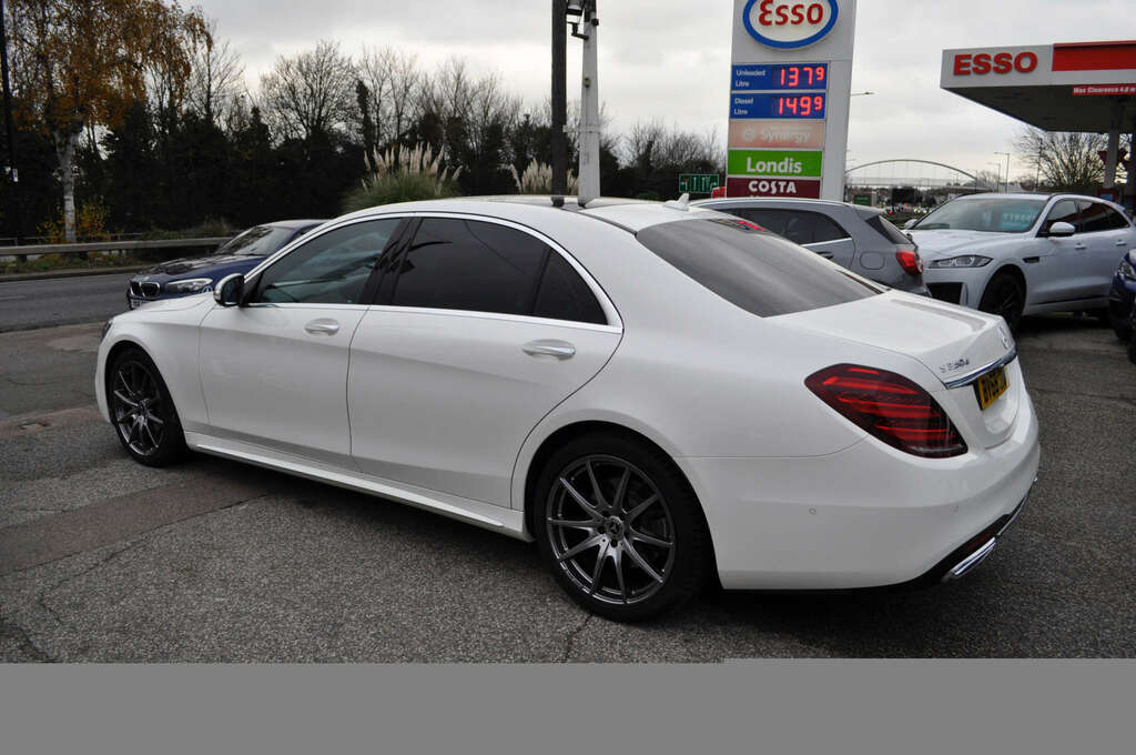 Mercedes-Benz S Class 2.9 S 350 D L Amg Line Executive Premium White #4