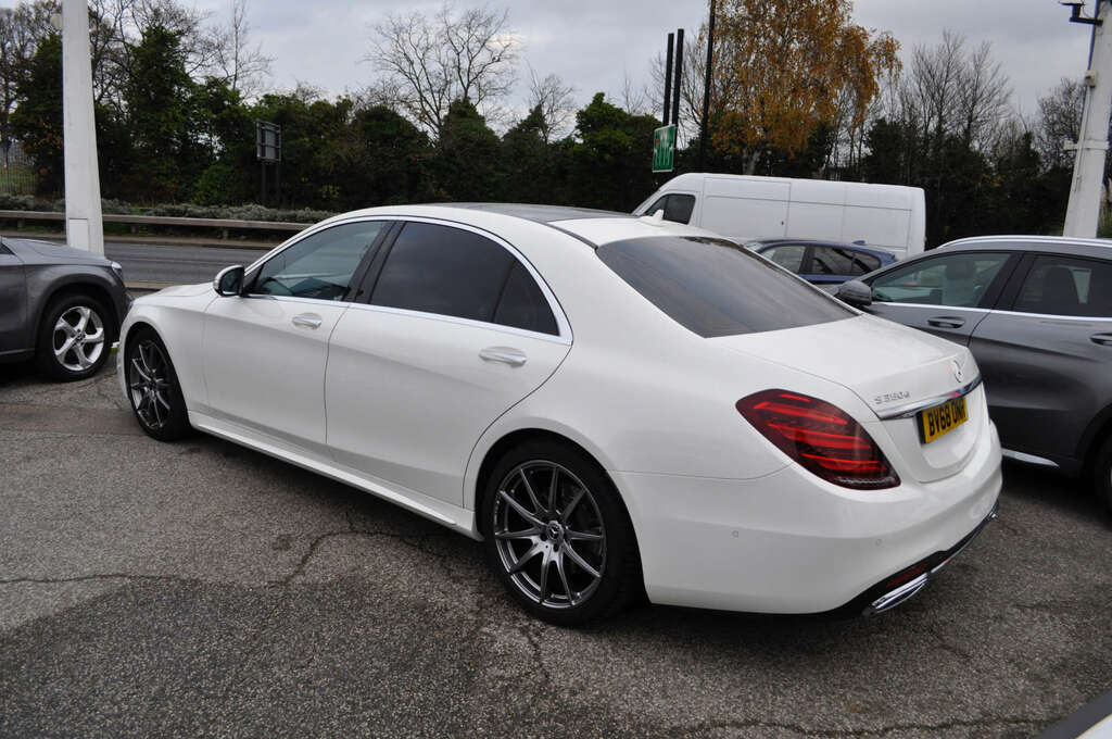 Mercedes-Benz S Class 2.9 S 350 D L Amg Line Executive Premium White #2