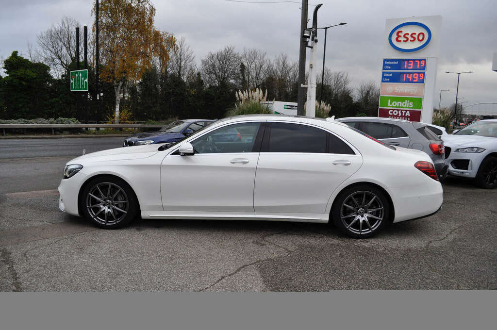 Mercedes-Benz S Class 2.9 S 350 D L Amg Line Executive Premium White #3
