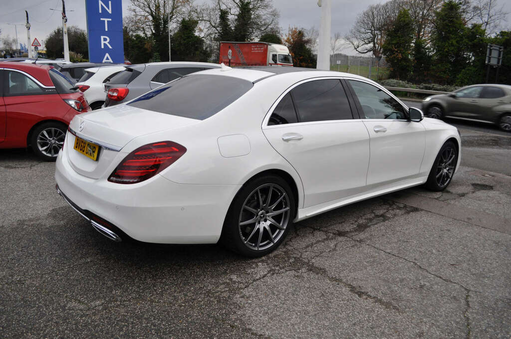 Mercedes-Benz S Class 2.9 S 350 D L Amg Line Executive Premium White #6