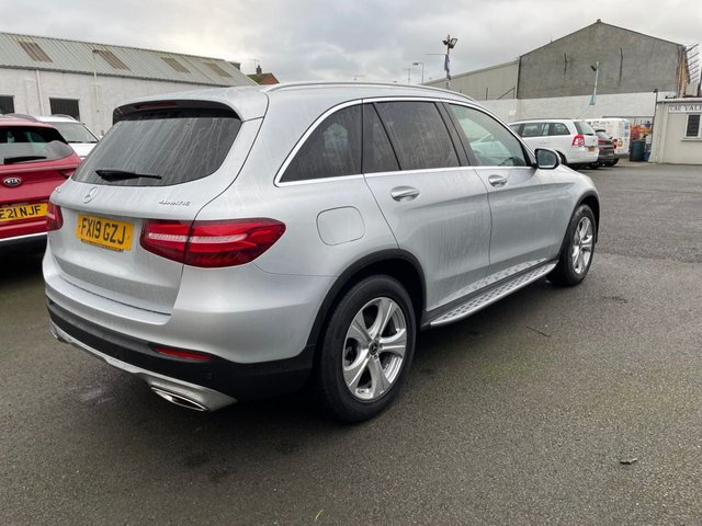 Mercedes-Benz GLC Class 2.0 Glc 250 4Matic Sport 208 Bhp FX19GZJ Silver #5