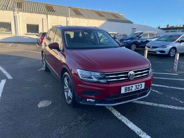 Volkswagen Tiguan Allspace 2.0 Match Tdi 148 Bhp Red