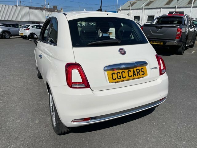 Fiat 500 1.0 Mhev Hatchback Euro 6 S S EU23NRF White #3