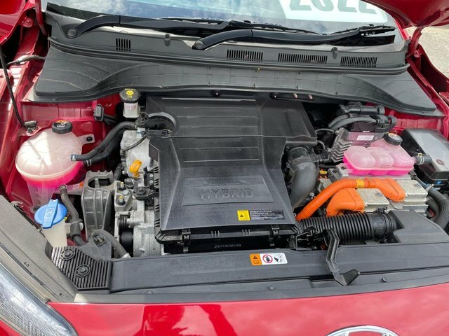 Hyundai Kona 1.6 H-gdi Se Connect Suv Hybrid Dct Eur WGZ9280 Red #4