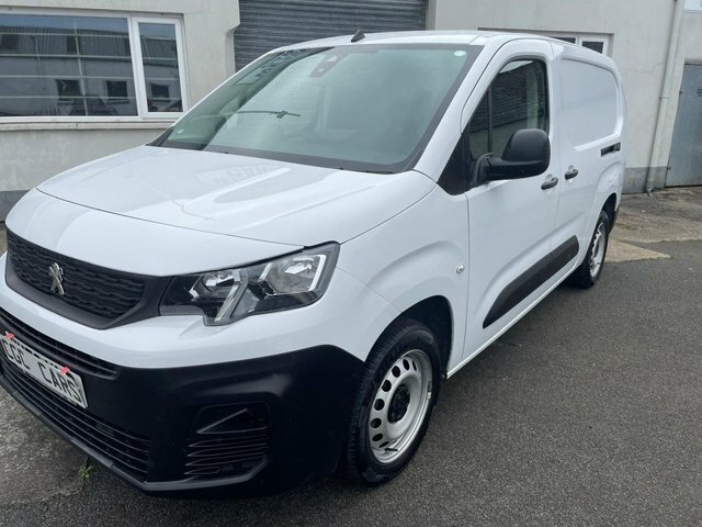Peugeot Partner 1.5 Bluehdi 850 Professional Premium Long Crew V KM73ULB White #2