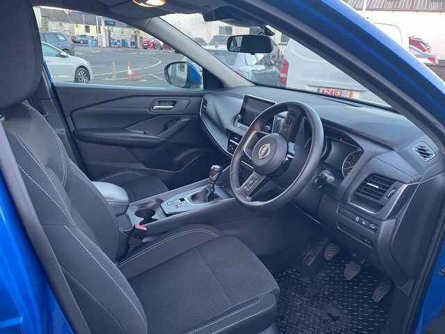 Nissan Qashqai 1.3 Dig-t Mhev Acenta Premium Suv Hybri SK24PGU Blue #4