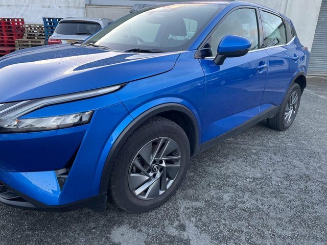 Nissan Qashqai 1.3 Dig-t Mhev Acenta Premium Suv Hybri SK24PGU Blue #3